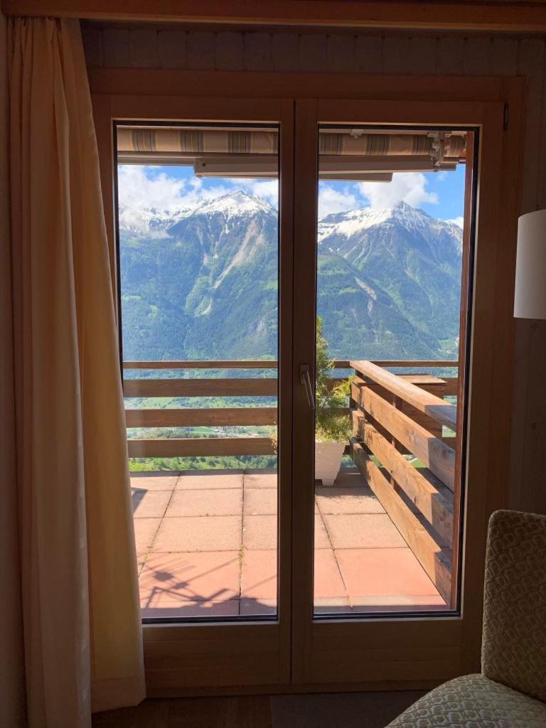 Hotel Rhoneblick Guttet-Feschel 外观 照片